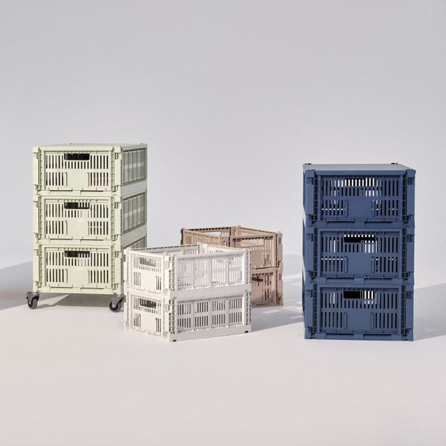 Colour Crate Wheels Large - Rollen für Color Crate, 4er Set - HAY - DesignWe.Love