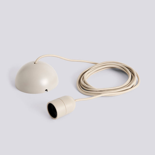 Common Pendant Cord Set Lampenkabel betongrau - HAY - DesignWe.Love
