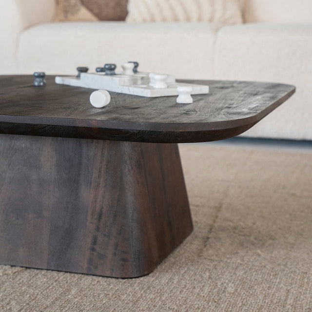Couchtisch Aron Braun 80x80cm - Eleonora - DesignWe.Love