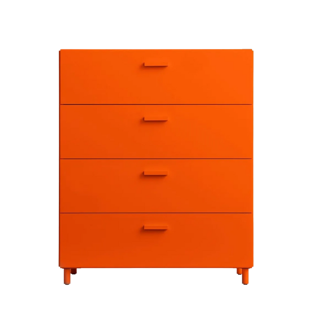 String Relief Kommode breit Orange – Designer Kommode von TAF Studio
