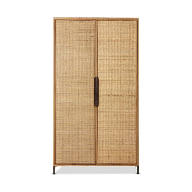 Design Schrank Pioneer aus Rattan - HK Living - DesignWe.Love