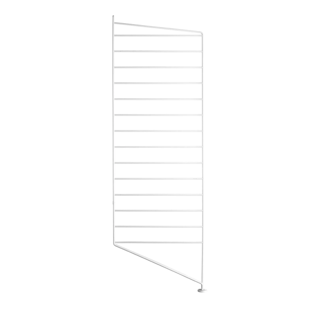 String Bodenleiter 85×30cm Weiß einzeln – Regalleiter String Furniture