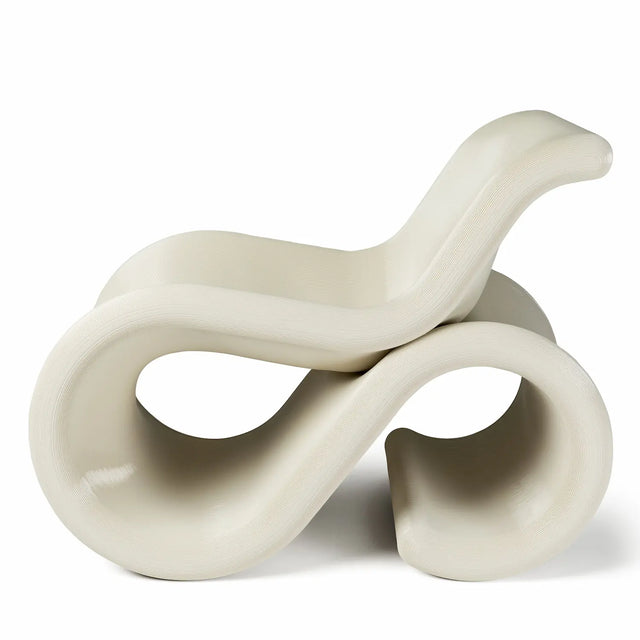 Éclair Chair Cream Seitansicht - Crème Atelier - DesignWe.Love