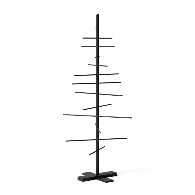 EKTA Living Filigran Tree Weihnachtsbaum aus Holz Groß Eiche Schwarz freigestellt