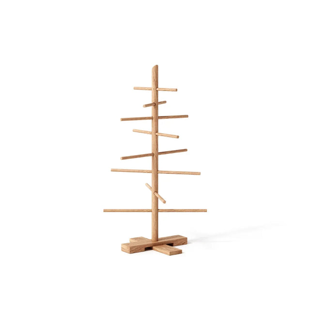EKTA Living Filigran Tree Weihnachtsbaum aus Holz Klein Eiche Natur freigestellt