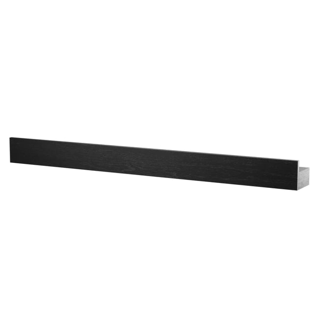Magnet Shelf Magnetregal aus Eiche 60 cm Schwarz freigestellt von EKTA Living