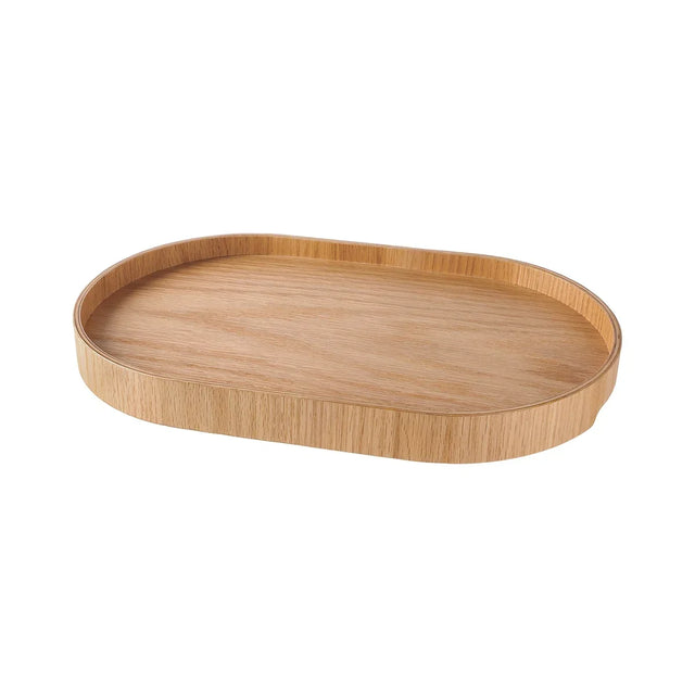 Wood Tray Holztablett aus Eiche Big (31 × 47 cm) Eiche (geölt) freigestellt von EKTA Living