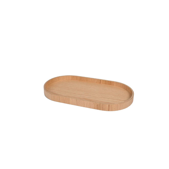 Wood Tray Holztablett aus Eiche Medium (16,5 × 30 cm) Eiche (geölt) freigestellt von EKTA Living