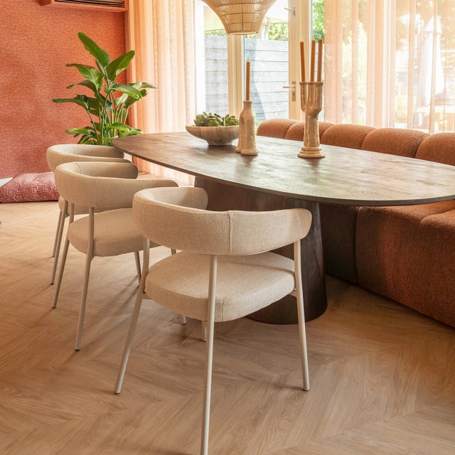 Esstisch Aron Braun 200x110cm - Eleonora - DesignWe.Love