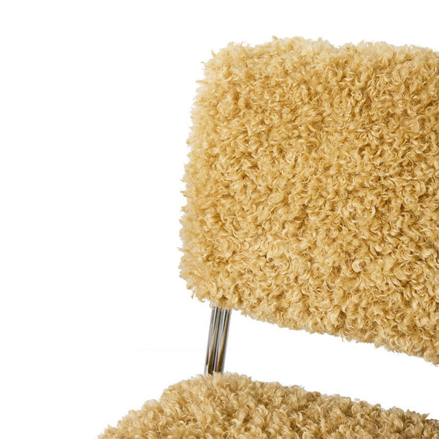 Esszimmerstuhl Endless Dining Chair poodle/golden - HK Living - DesignWe.Love