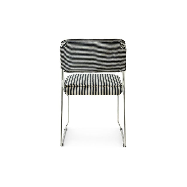 Esszimmerstuhl Endless Dining Chair stripe/monochrome - HK Living - DesignWe.Love