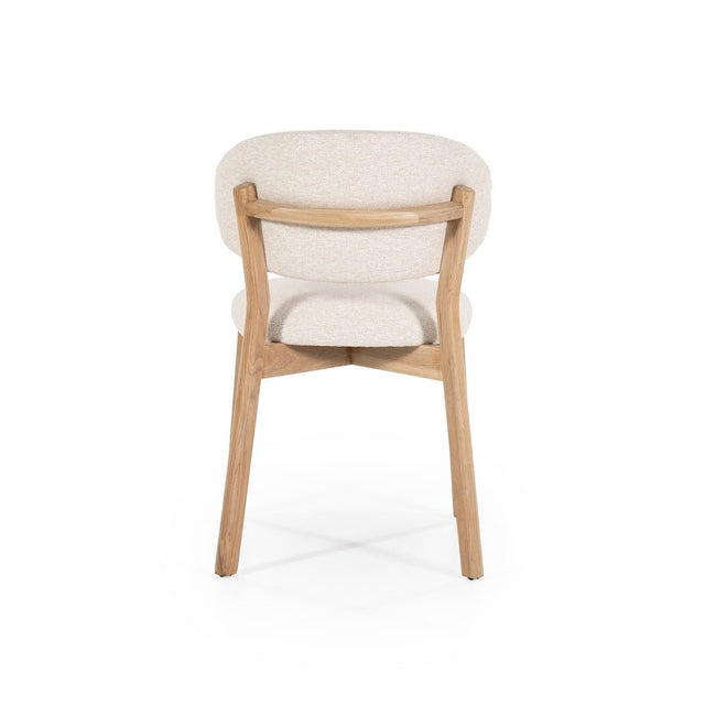 Esszimmerstuhl Mikky Beige Polster - Eleonora - DesignWe.Love