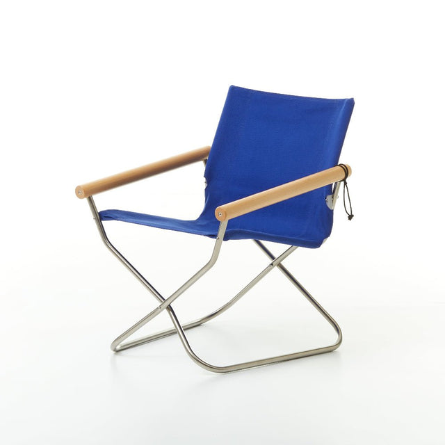 Nychair X 80 Faltstuhl Blau Natur – designwe.love