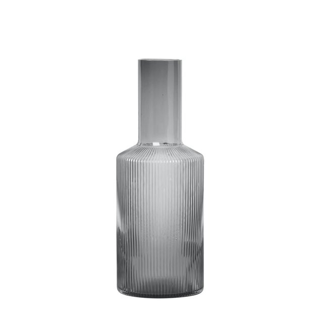 Karaffe Ripple Rauchgrau - ferm LIVING