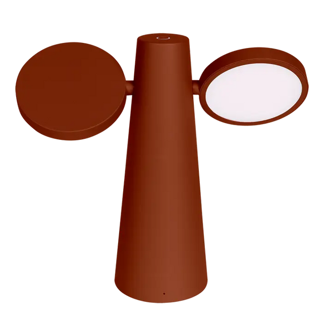 Fermob OTO Lampe H.27 cm Ockerrot - Fermob Akkuleuchte