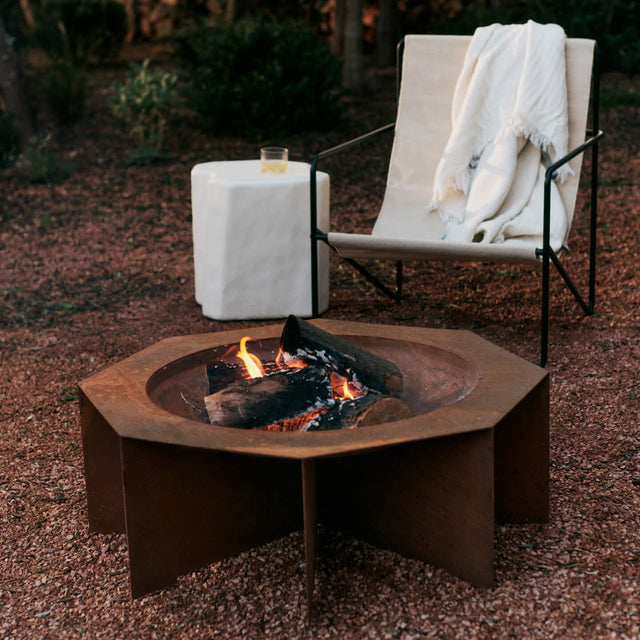 Feuerschale Otte Cortenstahl - ferm Living - DesignWe.Love