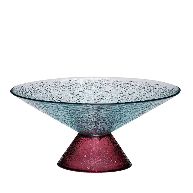 Glasschale Bonbon Large Rot/Blau - Hübsch Interior - DesignWe.Love