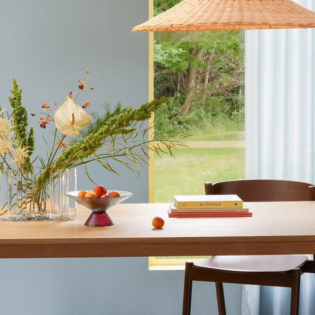 Glasschale Bonbon Large Rot/Blau - Hübsch Interior - DesignWe.Love