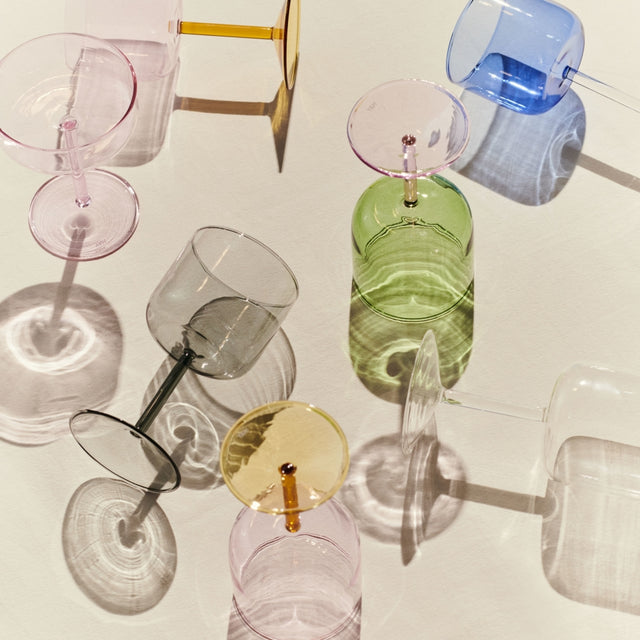 HAY Tint Weinglas alle Farben Borosilikatglas