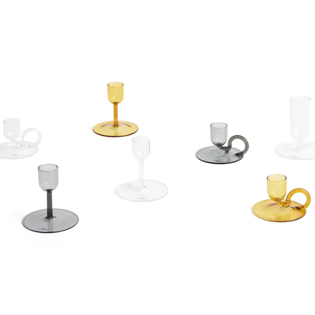 Tiny Candleholder Kerzenhalter aus Glas - HAY