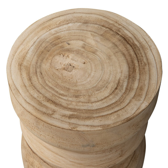 Hocker Bikkel Holz 40x ø28cm - Woood - DesignWe.Love
