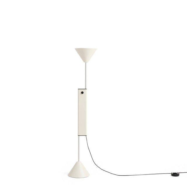 Höhenverstellbare Stehleuchte Twist Cream White - Hay - DesignWe.Love