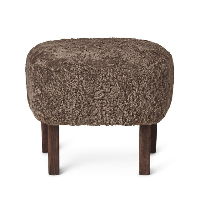 Ingeborg Ottoman - Audo Fußhocker mit Schafwolle - DesignWe.Love