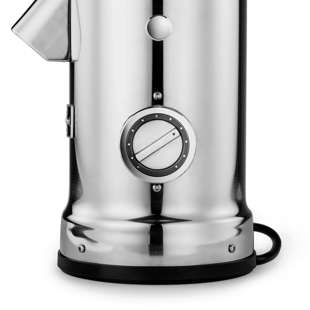 Kaffeemühle mit Scheibenmahlwerk Edelstahl - Aarke - DesignWe.Love