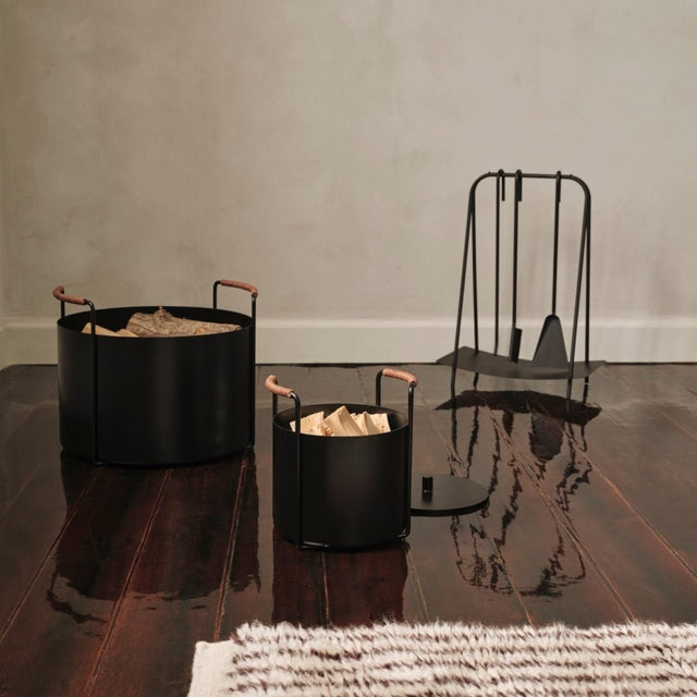 Kaminholzkorb Fire Wood Bucket - ferm LIVING - DesignWe.Love