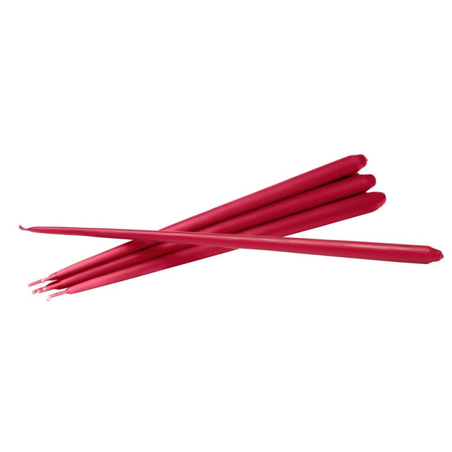 Kerzen im 6er Set Ø 1,3 cm - Stoff Nagel - DesignWe.Love