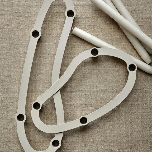 blomus ARO Kerzenhalter S und L Moonbeam mit Stabkerzen – Tischdekoration bei DesignWe.Love