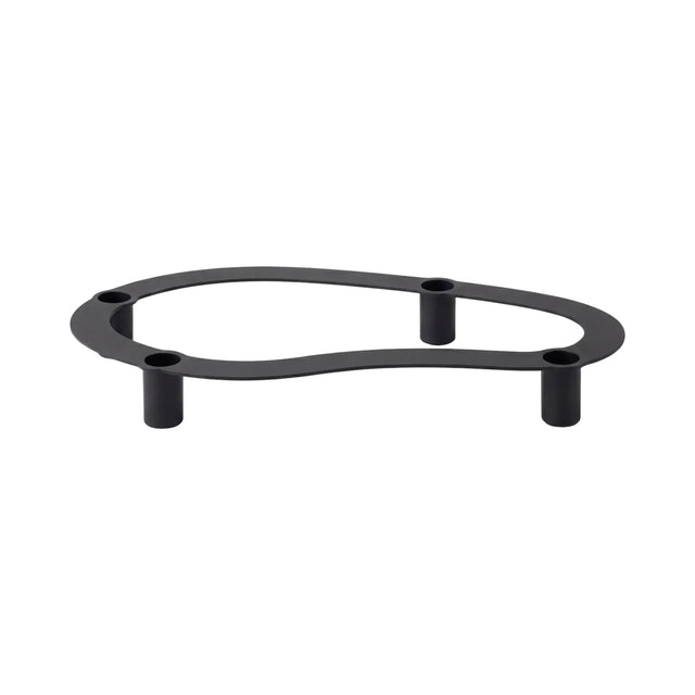 blomus ARO Kerzenhalter S Black – Kerzenständer für Stabkerzen bei DesignWe.Love