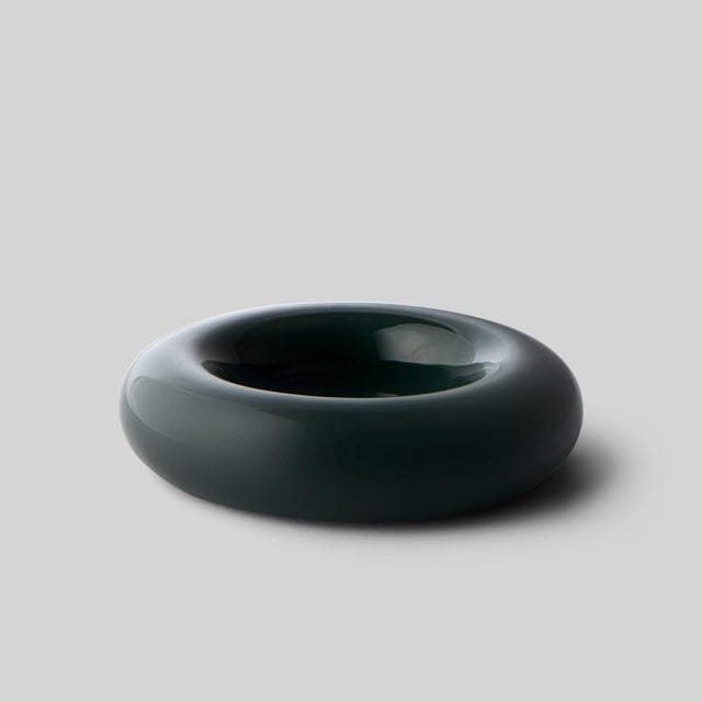 Kerzenhalter aus Keramik BOB Dark Green Large - Studio About - DesignWe.Love