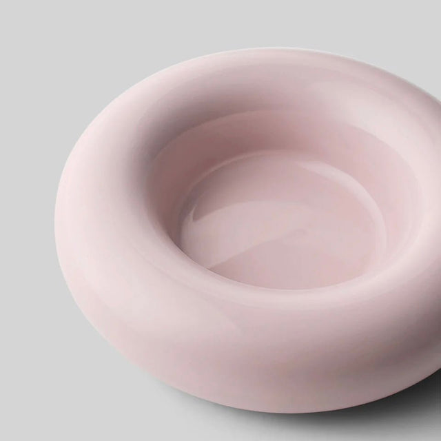 Kerzenhalter aus Keramik BOB Rosa Large - Studio About - DesignWe.Love