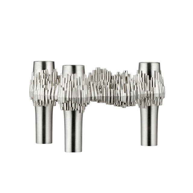Kerzenhalter Quist Brushed Chrom - Stoff Nagel - DesignWe.Love