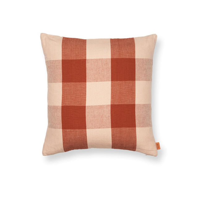 Kissen Grand Cushion Rose/Rust - ferm LIVING - DesignWe.Love