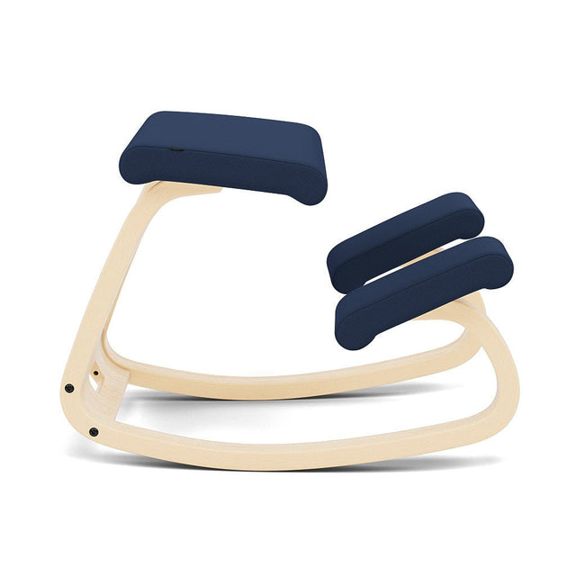 Kniestuhl Variable (Natur/Blau) - Varier Furniture - DesignWe.Love