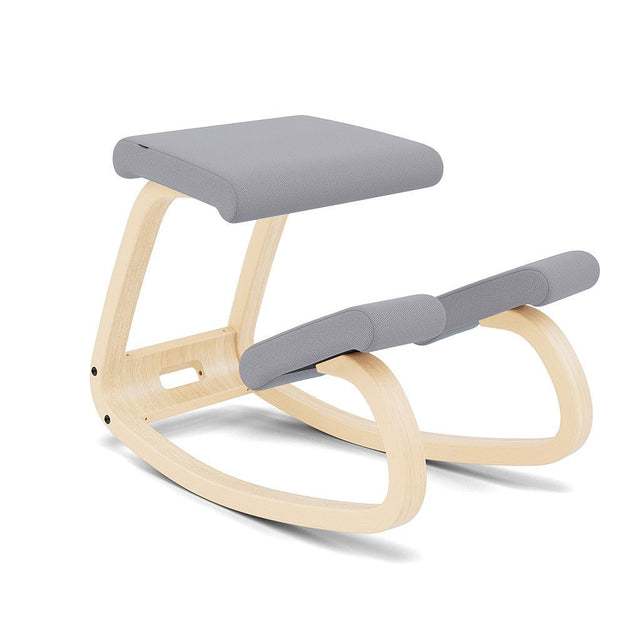 Kniestuhl Variable (Natur/Grau) - Varier Furniture - DesignWe.Love