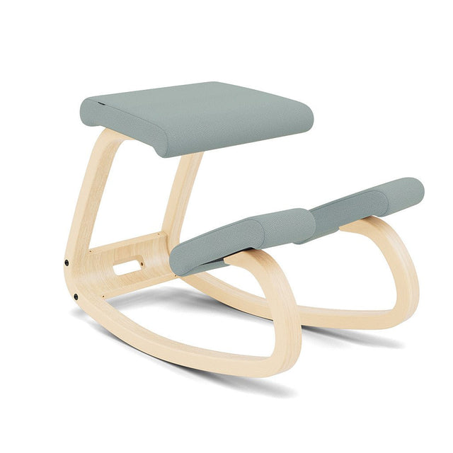 Kniestuhl Variable (Natur/Graugrün) - Varier Furniture - DesignWe.Love
