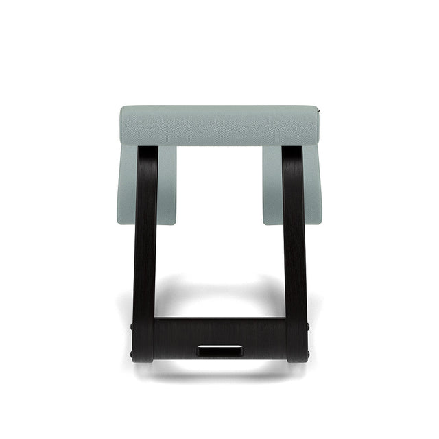 Varier Kniestuhl Variable, Holzfarbe Esche schwarz, Bezug Graugrün (Tonal 67089) – Ansicht 3