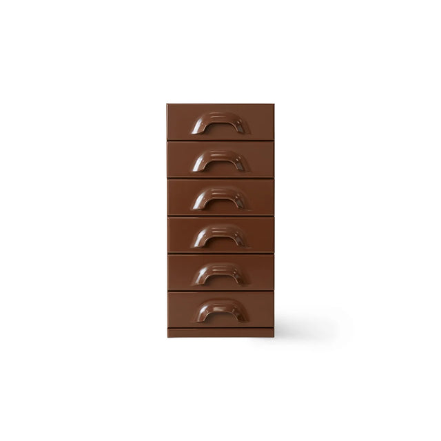 Kommode 6 Schubladen Chocolate HKliving – Freisteller