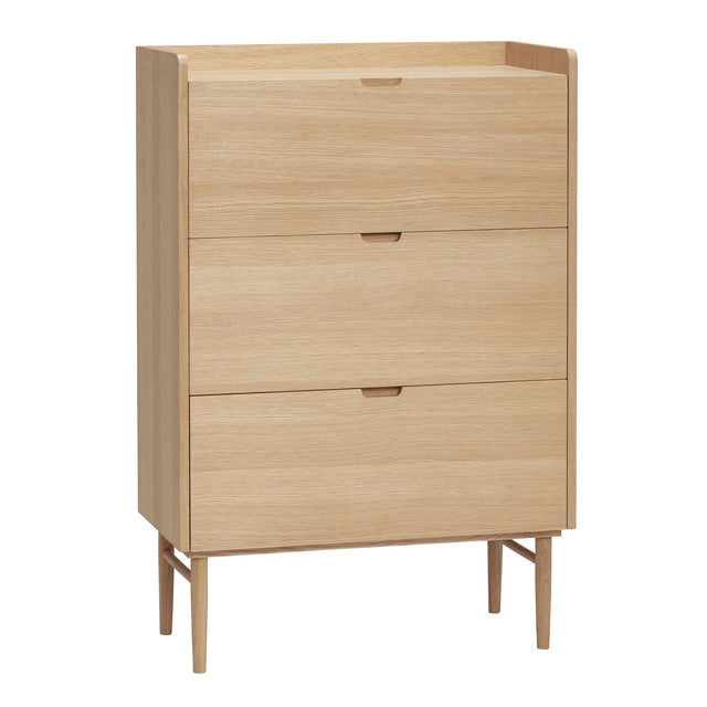 Kommode aus Eichenholz Naturfarben Hide - Hübsch - DesignWe.Love