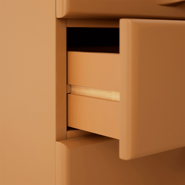 Kommode mit drei Schubladen Ginger Orange - HK Living - DesignWe.Love