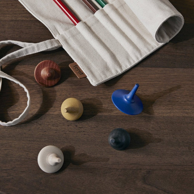 Kreisel 5er - Set Spin Tops - ferm LIVING - DesignWe.Love