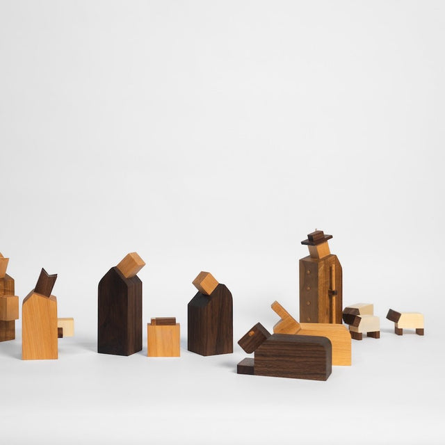 Krippenfiguren Ochs und Esel - DesignWe.Love - DesignWe.Love