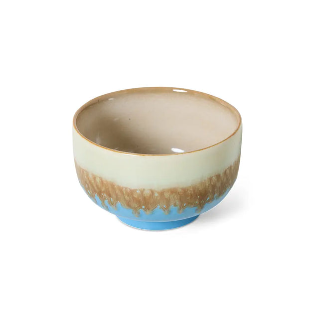 HKliving 70s Ceramics Noodle Bowl Azure – Schüssel Stoneware