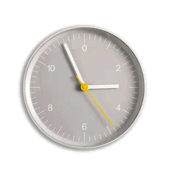 Lautlose Wanduhr Jasper Morrison Grau - HAY Wall Clock