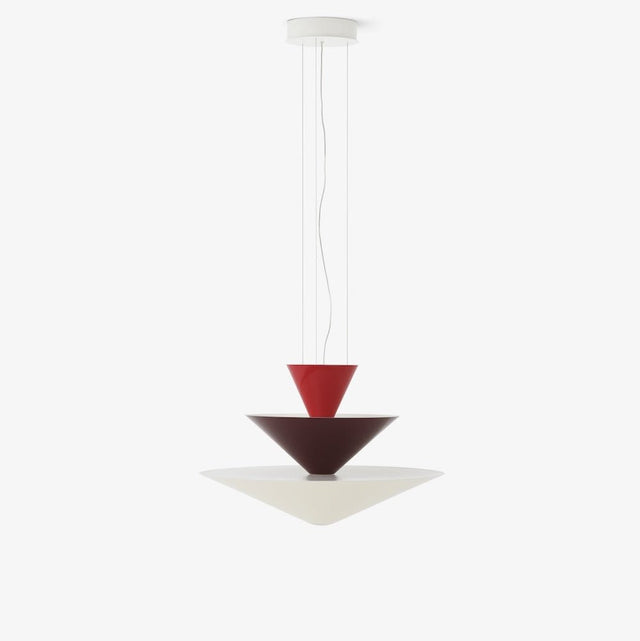 LN14 Gio Pendelleuchte Rot/Burgunderrot 60 cm - &Tradition - DesignWe.Love