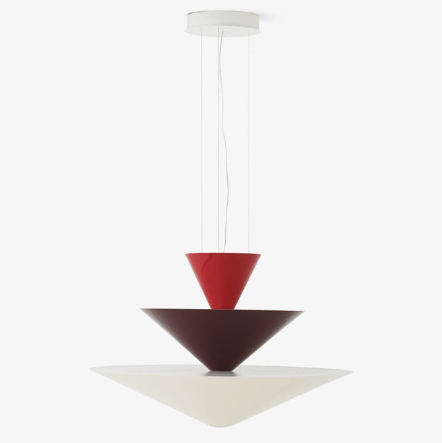 LN15 Gio Pendelleuchte Rot/Burgunderrot 92 cm - &Tradition - DesignWe.Love