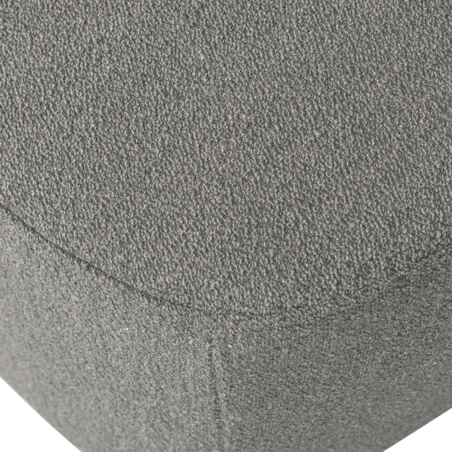 Lofty Hocker Stoff Bouclé Grau - VT Wonen - DesignWe.Love